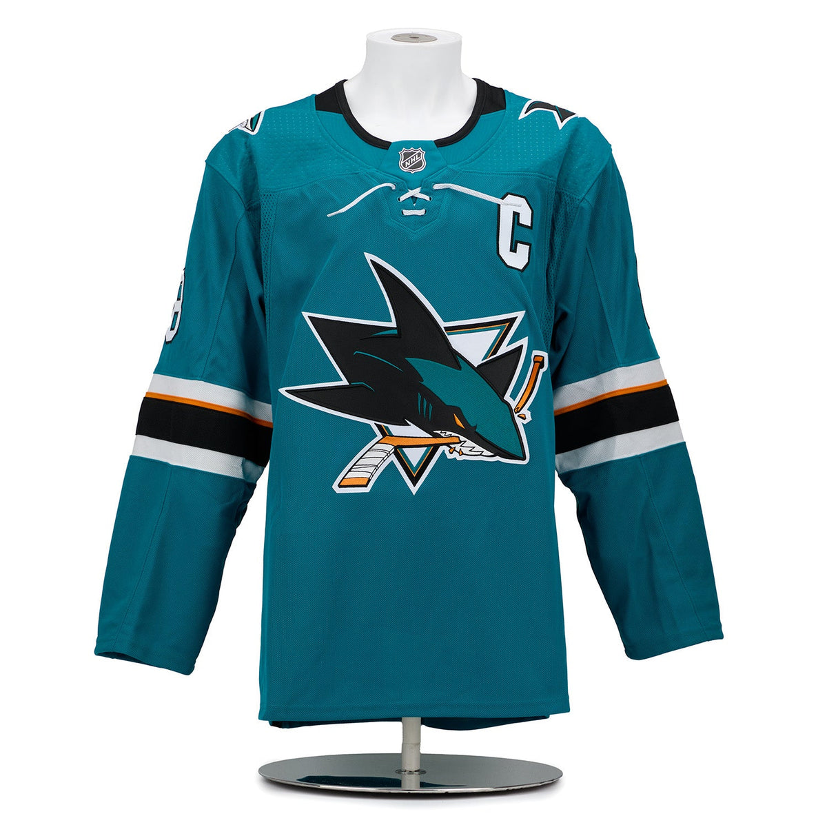 Joe Pavelski Signed San Jose Sharks Comic Book Art Jersey #6/8 product image 2, provided for visual reference and product