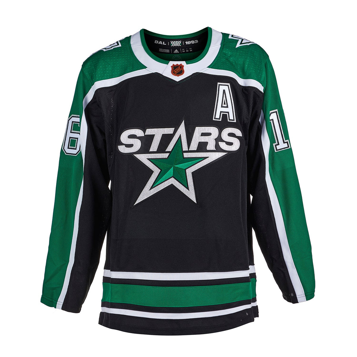 Joe Pavelski Signed Dallas Stars Reverse Retro 2.0 adidas Jersey product image 2, provided for visual reference and product