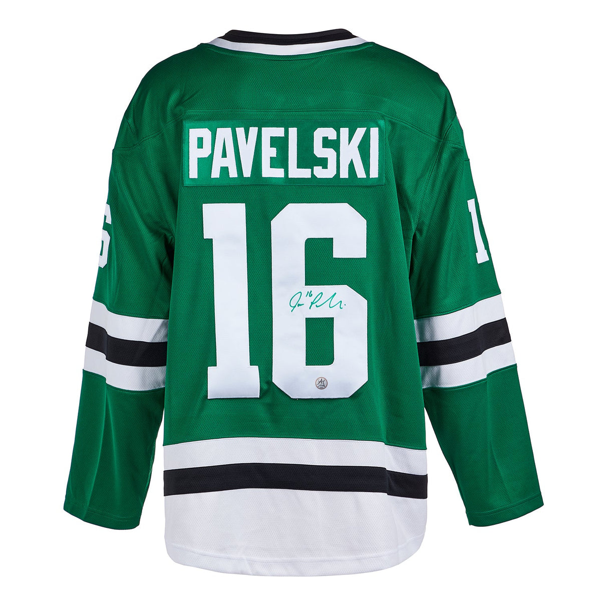 Joe Pavelski Autographed Dallas Stars Fanatics Breakaway Jersey product image 1, provided for visual reference and product