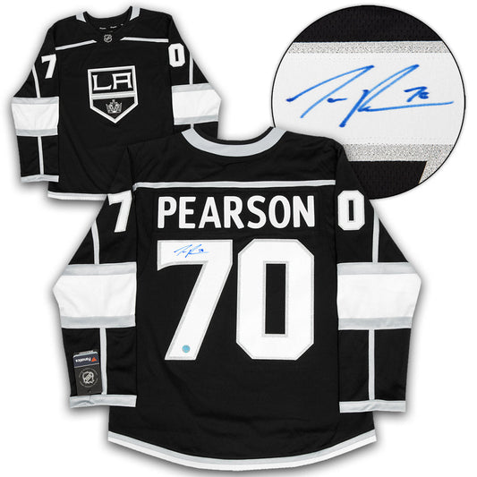Tanner Pearson Autographed Los Angeles Kings Fanatics Breakaway Jersey product image 1, provided for visual reference and