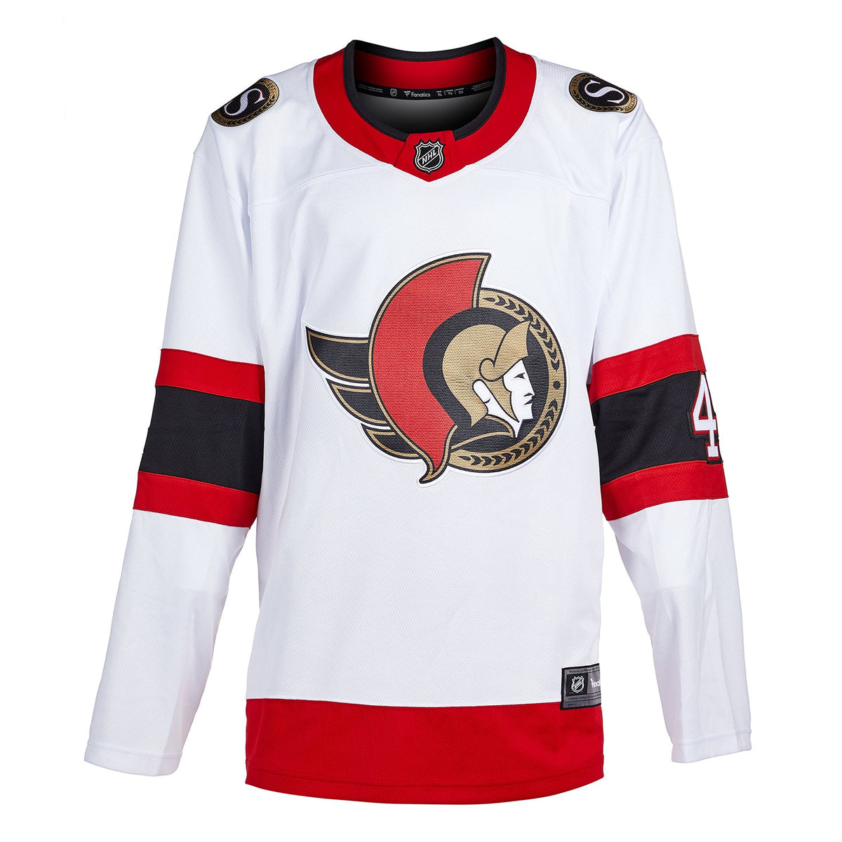 Chris Phillips Ottawa Senators Signed & Dated 1st Game Fanatics Jersey #/44 product image 2, provided for visual reference