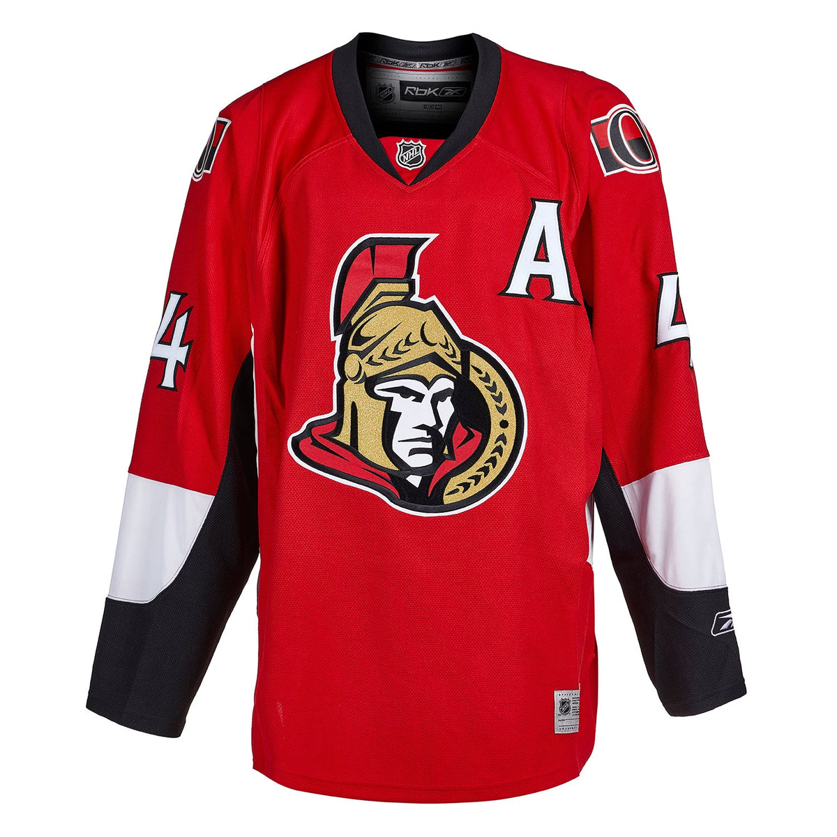 Chris Phillips Ottawa Senators Signed & Dated Last Game Reebok Jersey #/44 product image 2, provided for visual reference