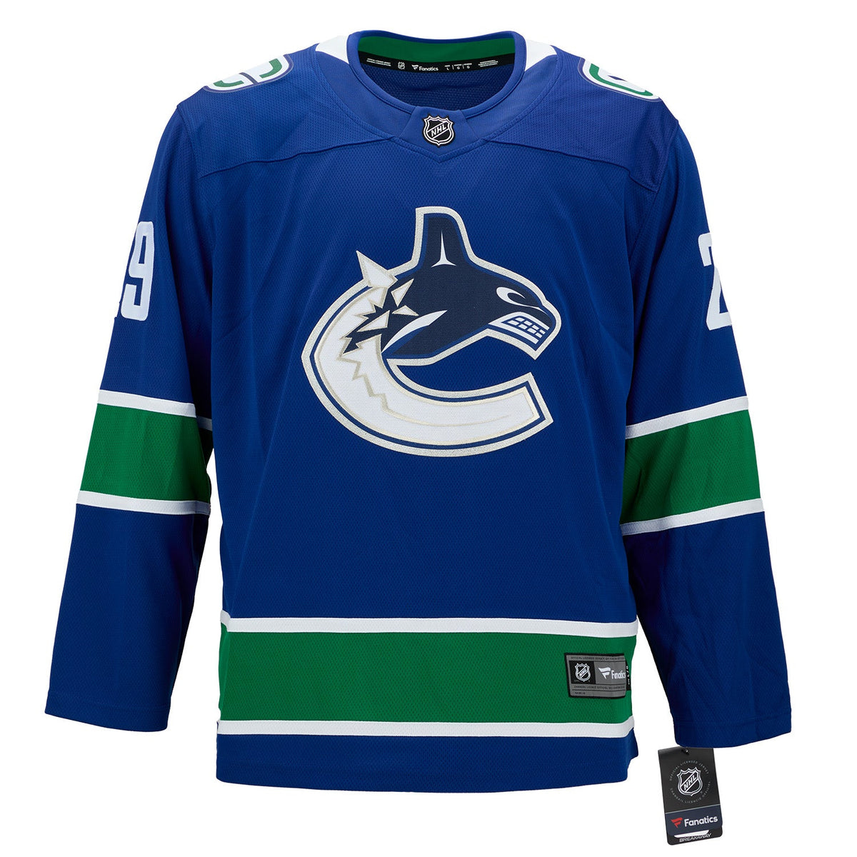Felix Potvin Signed Vancouver Canucks Fanatics Breakaway Jersey product image 2, provided for visual reference and product