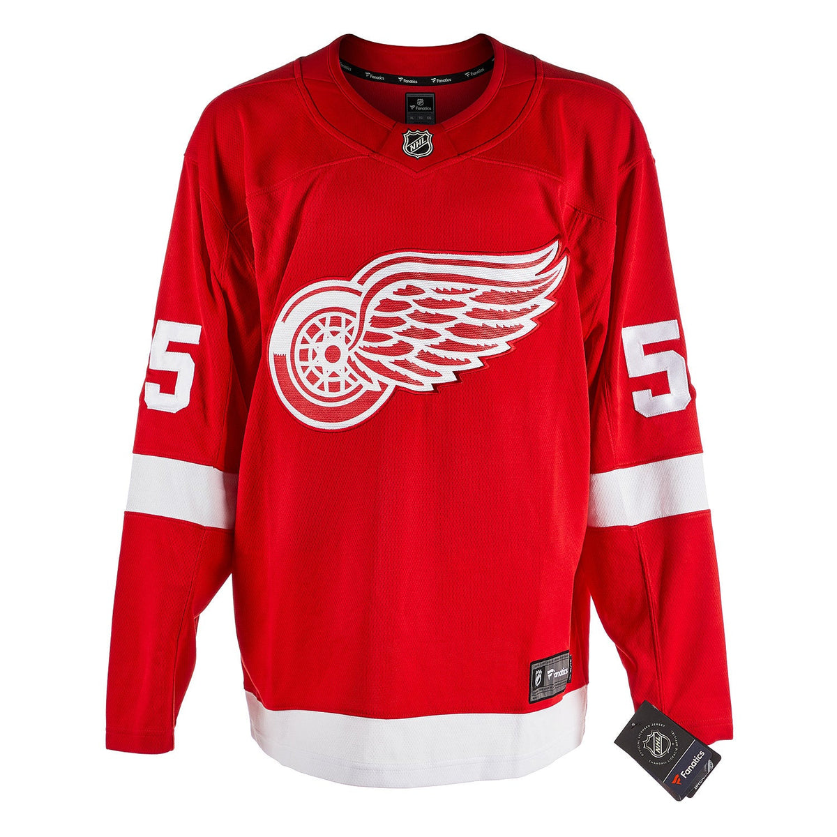 Keith Primeau Signed Detroit Red Wings Throwback Breakaway Jersey product image 2, provided for visual reference and product