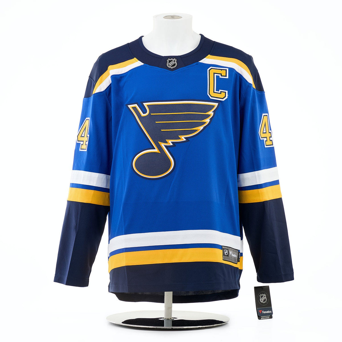 Chris Pronger Autographed St Louis Blues Player Profile Art Jersey #1/44 product image 2, provided for visual reference and