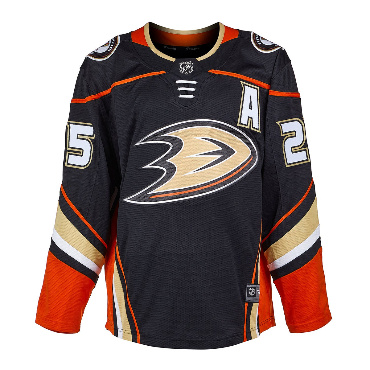 Chris Pronger Autographed Anaheim Ducks Fanatics Breakaway Jersey product image 2, provided for visual reference and product