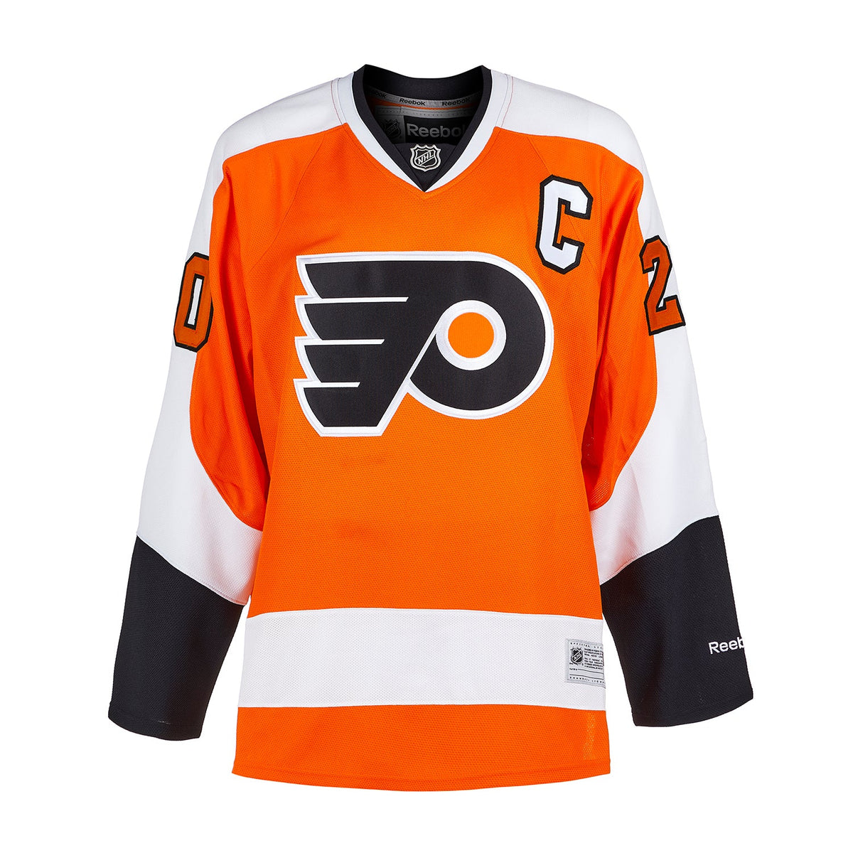 Chris Pronger Signed Philadelphia Flyers Vintage Reebok Jersey product image 2, provided for visual reference and product