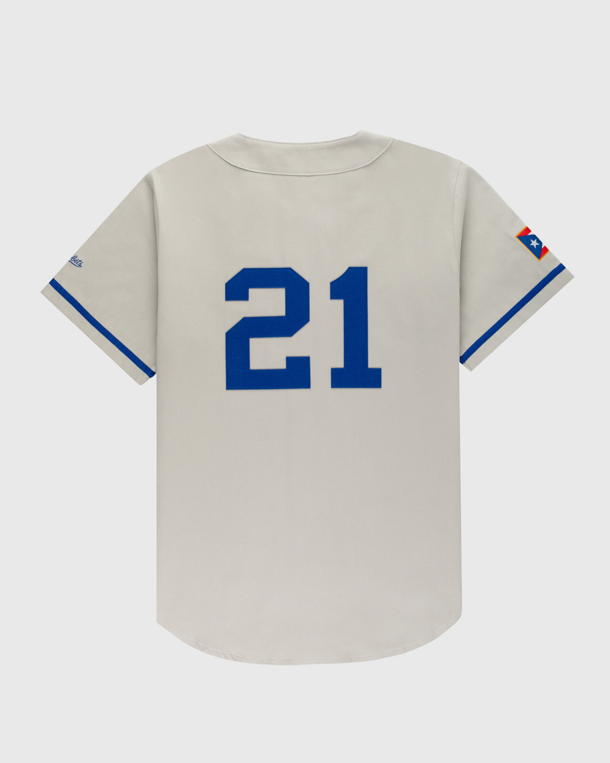 Puerto Rico 1958 National Team Cotton Twill Baseball Jersey product image 2, provided for visual reference and product