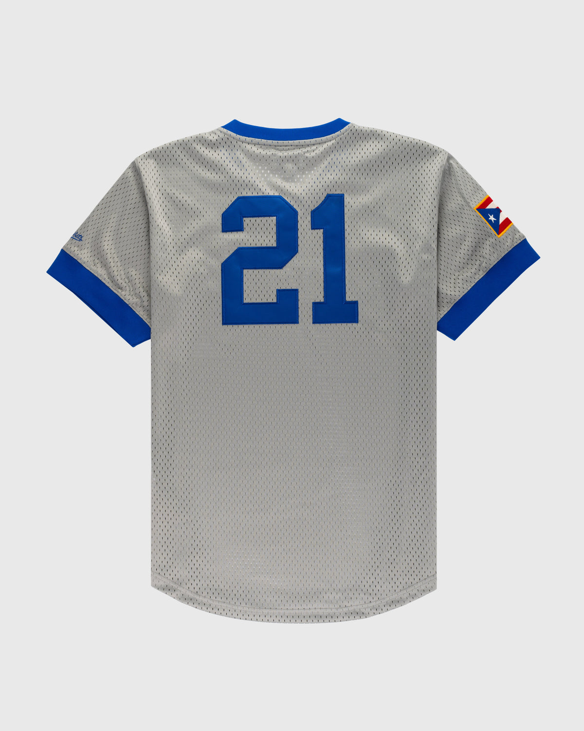 Puerto Rico 1958 National Team Mesh V-Neck Jersey product image 2, provided for visual reference and product detail review