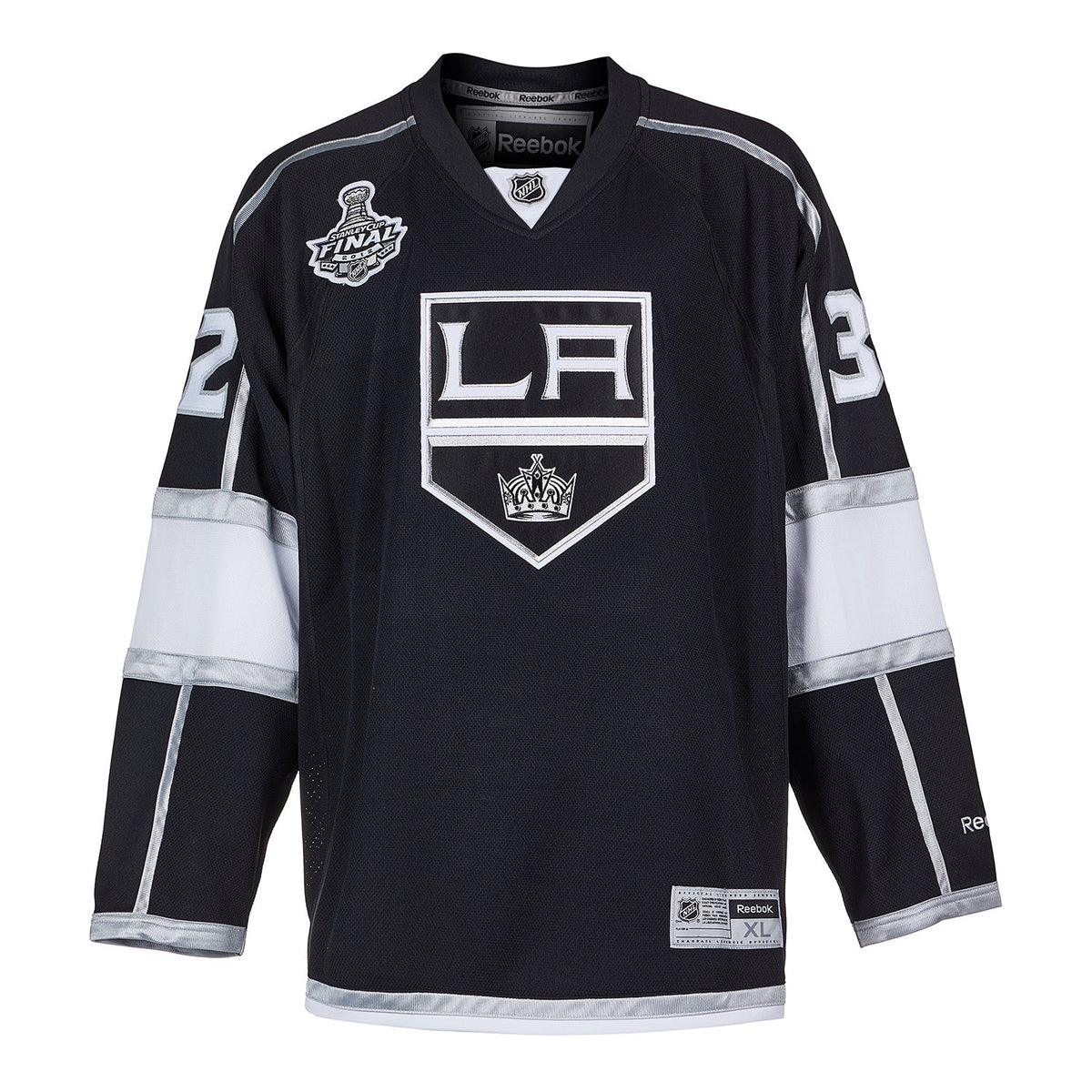 Jonathan Quick Signed LA Kings 2012 Conn Smythe Reebok Jersey product image 2, provided for visual reference and product