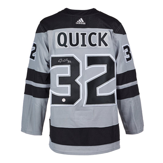 Jonathan Quick Signed Los Angeles Kings Alternate adidas Jersey product image 1, provided for visual reference and product