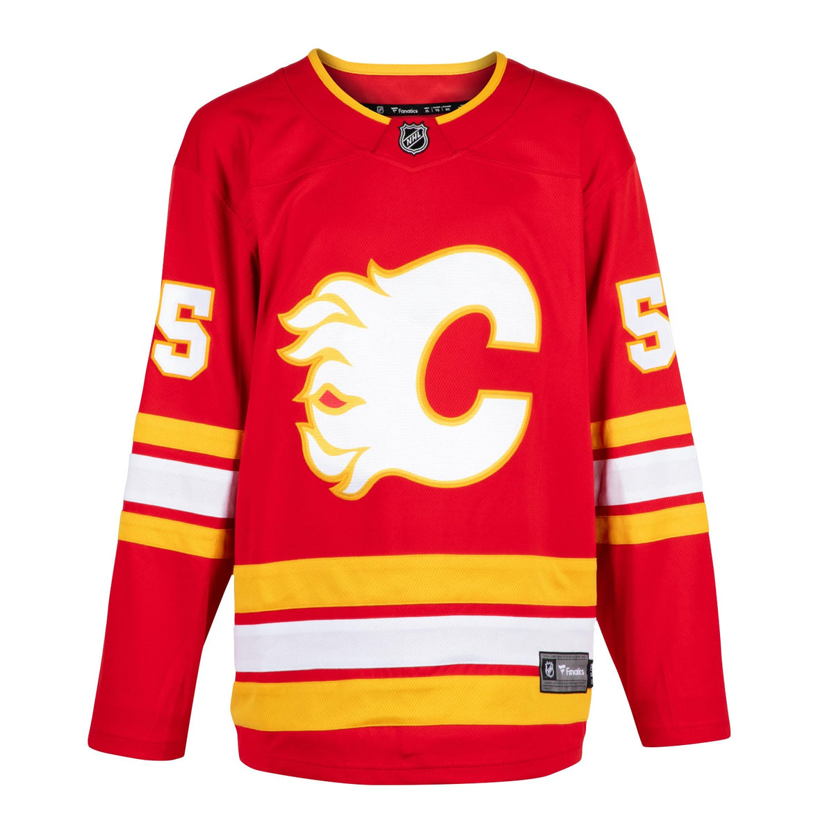 Rob Ramage Signed Calgary Flames Fanatics Breakaway Jersey product image 2, provided for visual reference and product detail
