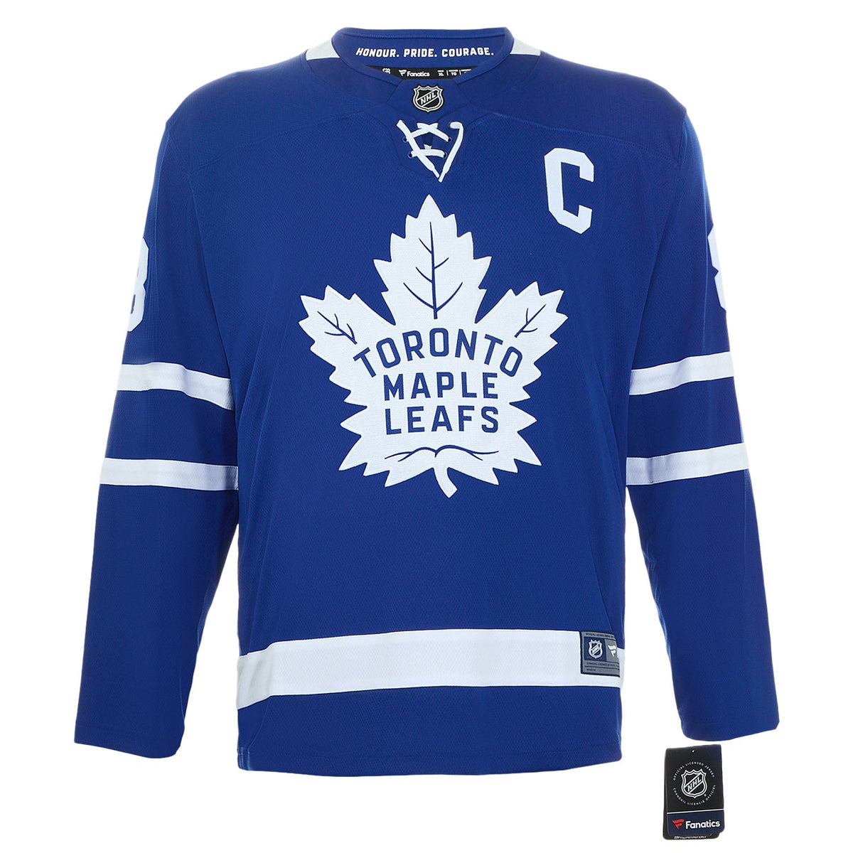 Rob Ramage Signed Toronto Maple Leafs Fanatics Breakaway Jersey product image 2, provided for visual reference and product