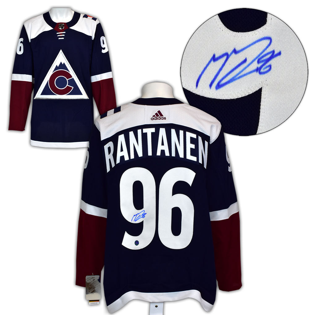 Mikko Rantanen Signed Colorado Avalanche Alternate adidas Jersey product image 3, provided for visual reference and product