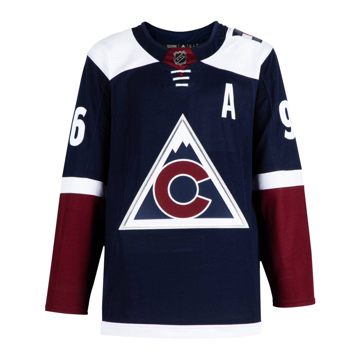 Mikko Rantanen Signed Colorado Avalanche Alternate adidas Jersey product image 2, provided for visual reference and product