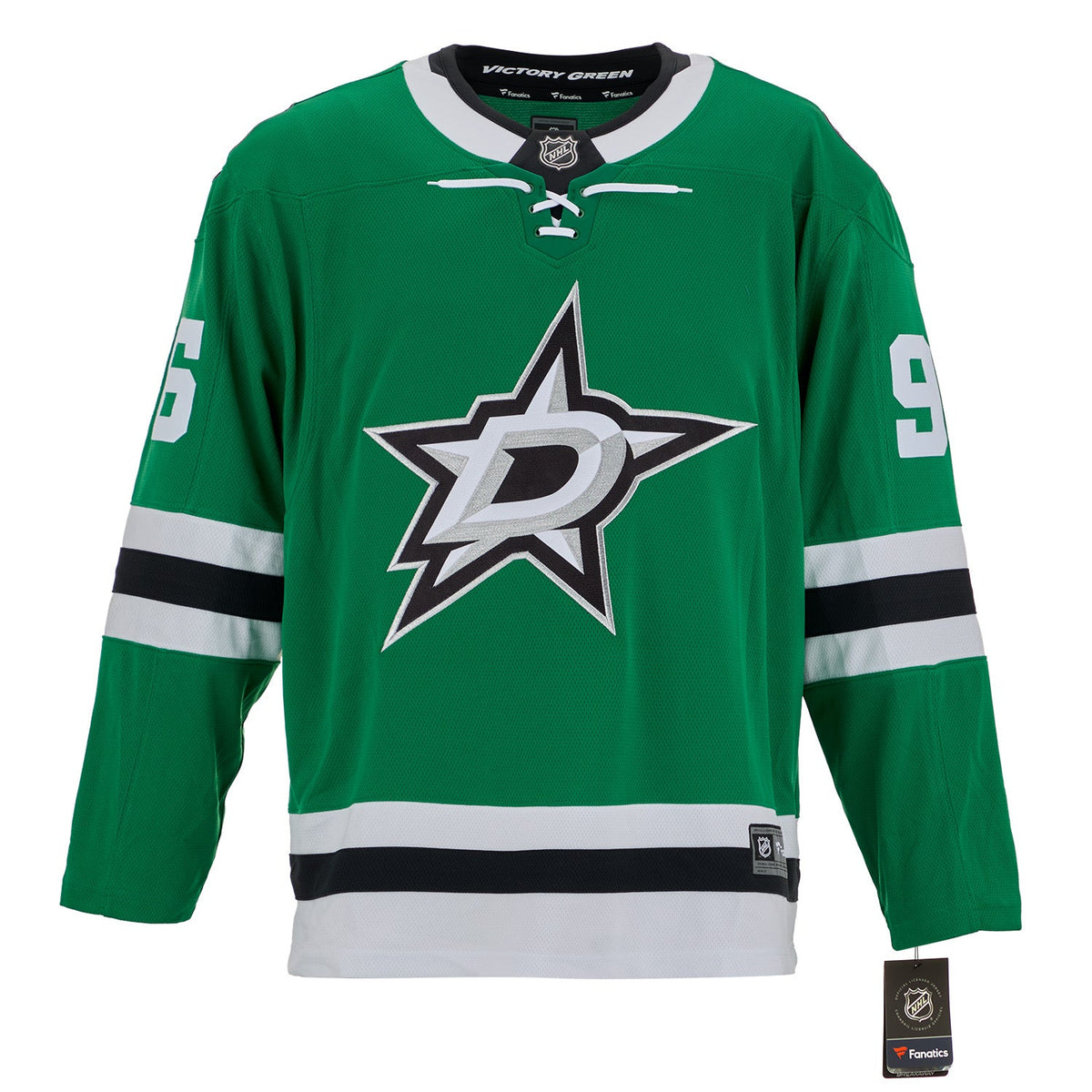 Mikko Rantanen Autographed Dallas Stars Fanatics Breakaway Jersey product image 2, provided for visual reference and product
