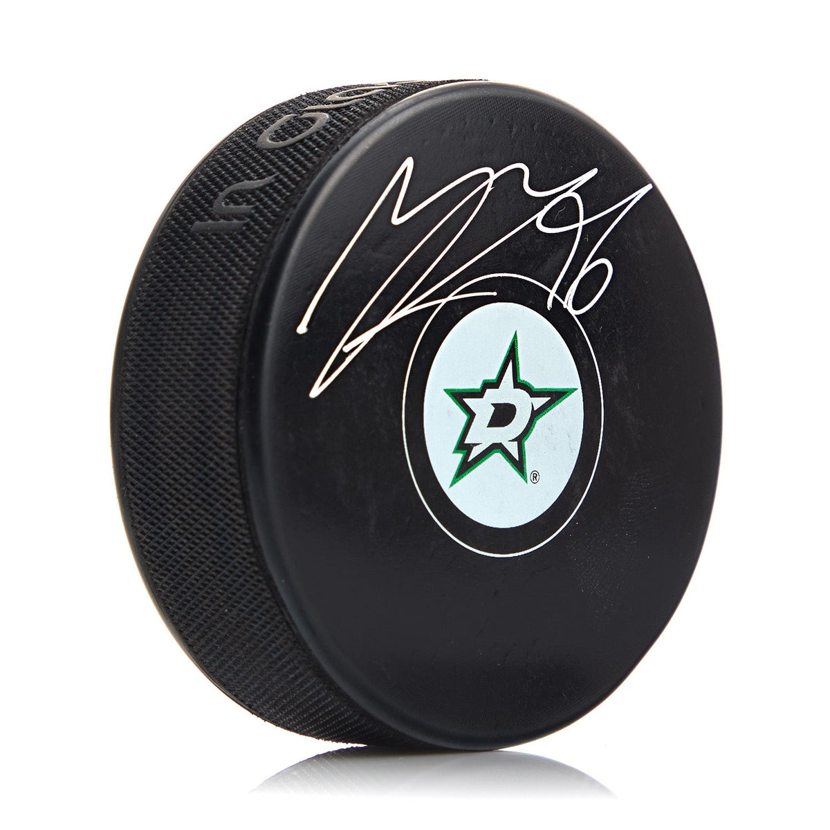 Mikko Rantanen Autographed Dallas Stars Hockey Puck product image 1, provided for visual reference and product detail review
