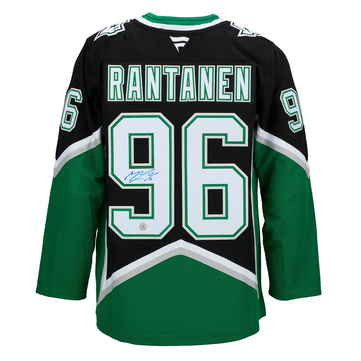 Mikko Rantanen Signed Dallas Stars Alt Retro Fanatics Premium Jersey product image 1, provided for visual reference and