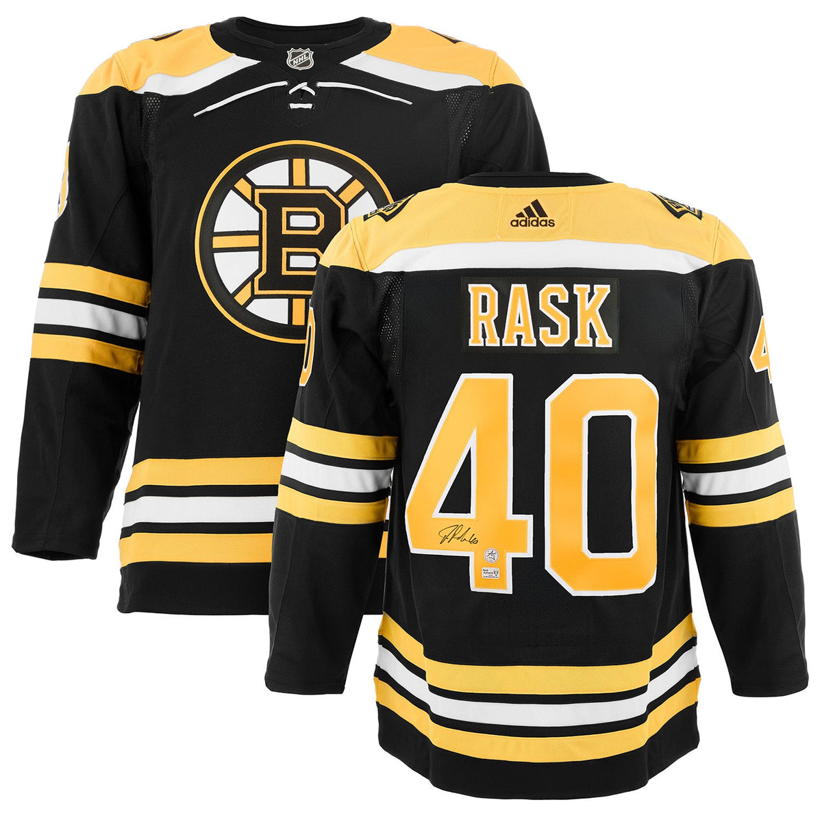 Tuukka Rask Autographed Boston Bruins adidas Jersey product image 3, provided for visual reference and product detail review