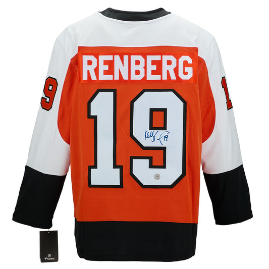 Mikael Renberg Signed Philadelphia Flyers Fanatics Breakaway Jersey product image 1, provided for visual reference and