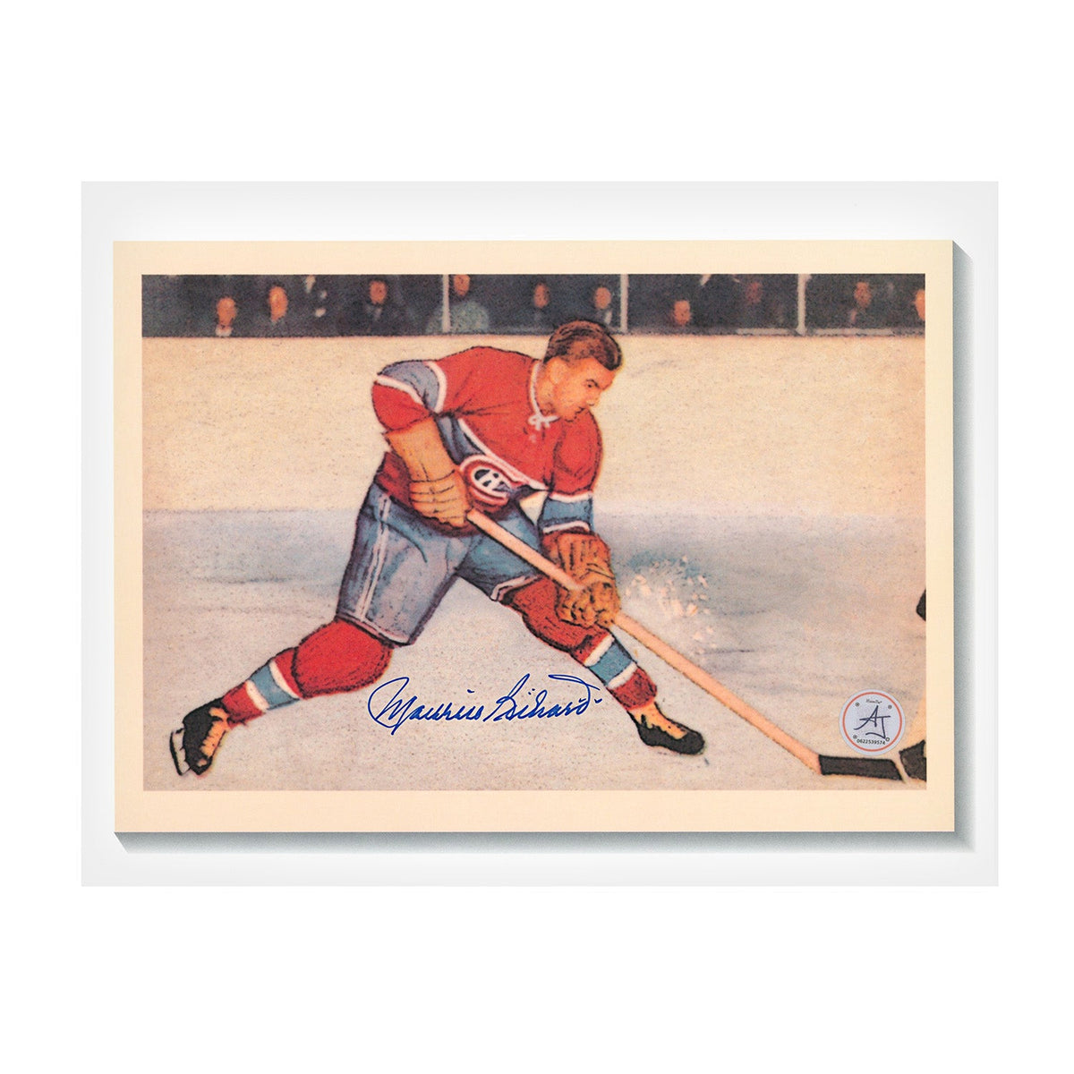 Maurice Richard Signed Montreal Canadiens Legend 8x10 Photo product image 1, provided for visual reference and product