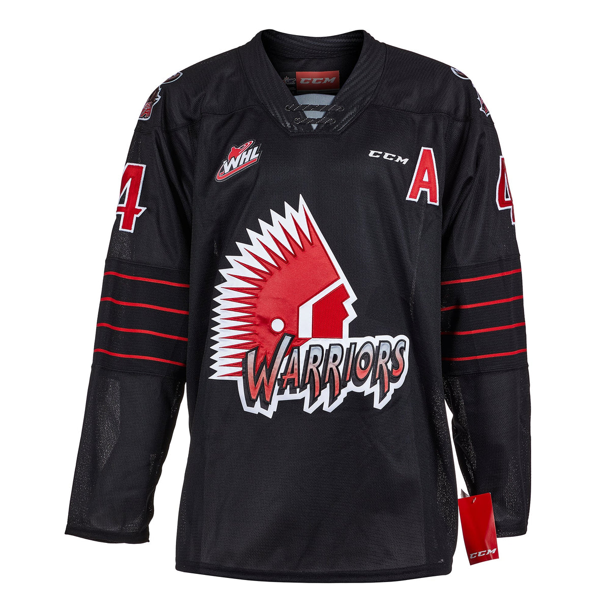 Morgan Rielly Moose Jaw Warriors Autographed CHL Hockey Jersey product image 2, provided for visual reference and product