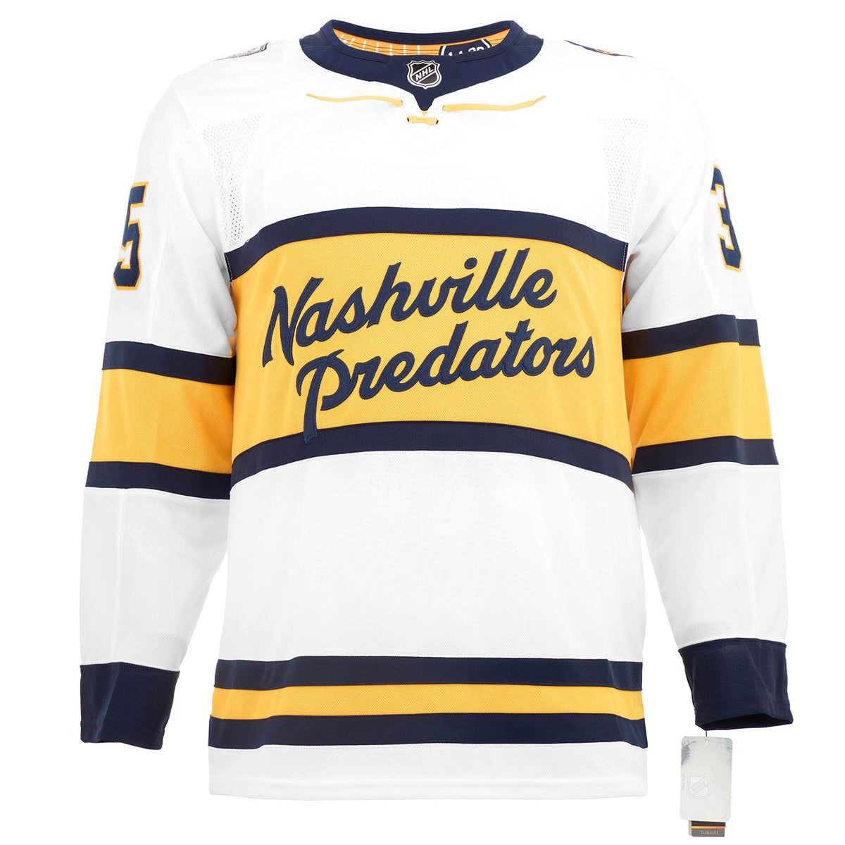 Pekka Rinne Nashville Predators Signed Winter Classic adidas Jersey product image 2, provided for visual reference and
