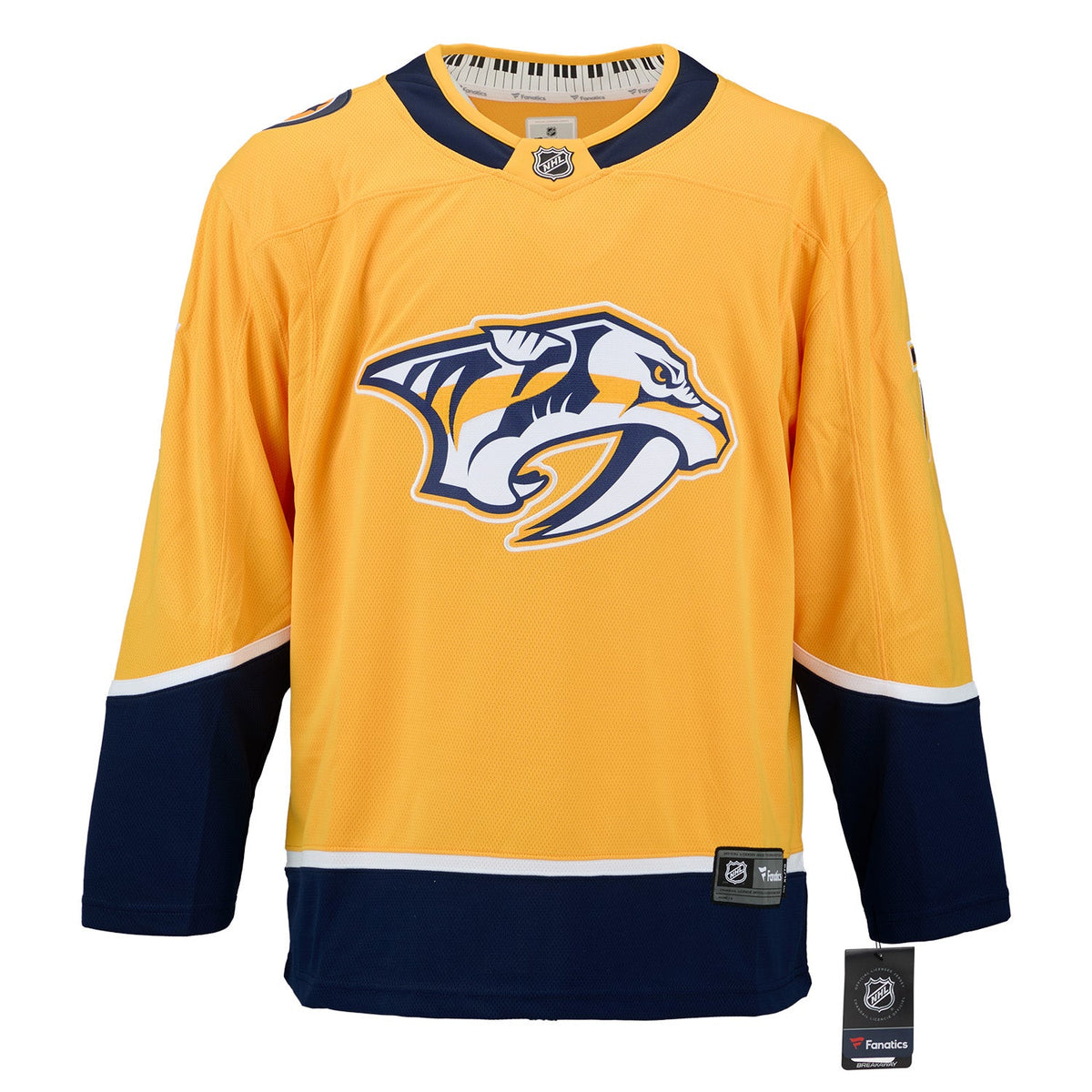 Cliff Ronning Autographed Nashville Predators Fanatics Breakaway Jersey product image 2, provided for visual reference and