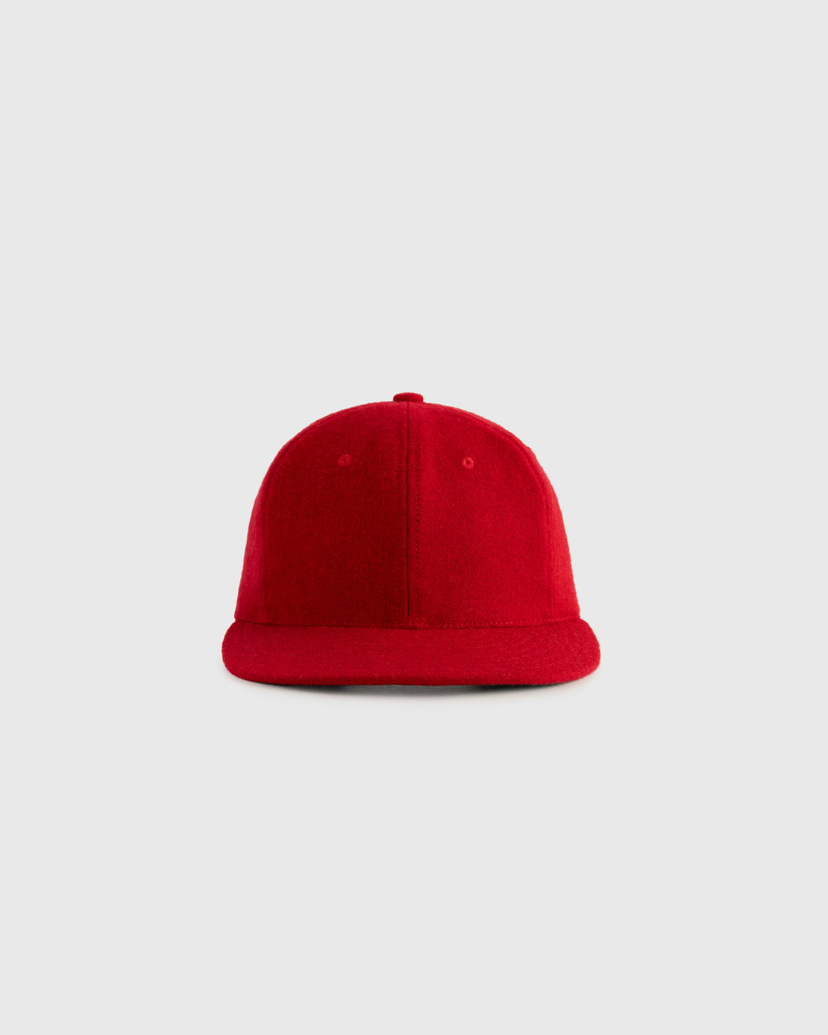 Red Wool Ballcap product image 1, provided for visual reference and product detail review