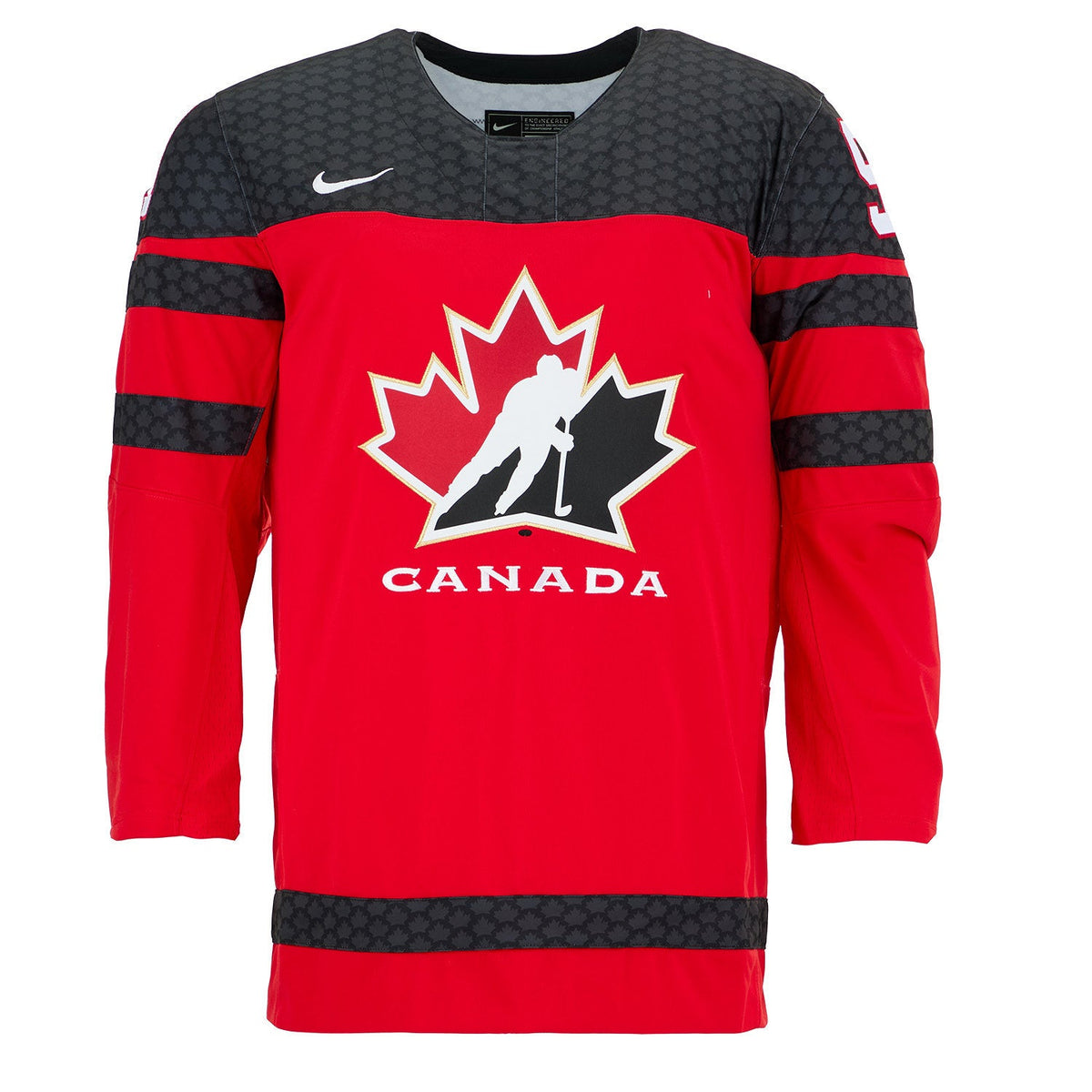 Joe Sakic Autographed Team Canada Red Nike Hockey Jersey product image 2, provided for visual reference and product detail