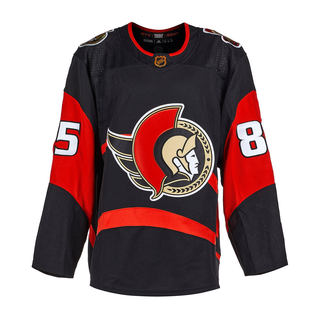 Jake Sanderson Signed Ottawa Senators Reverse Retro 2.0 adidas Jersey product image 2, provided for visual reference and