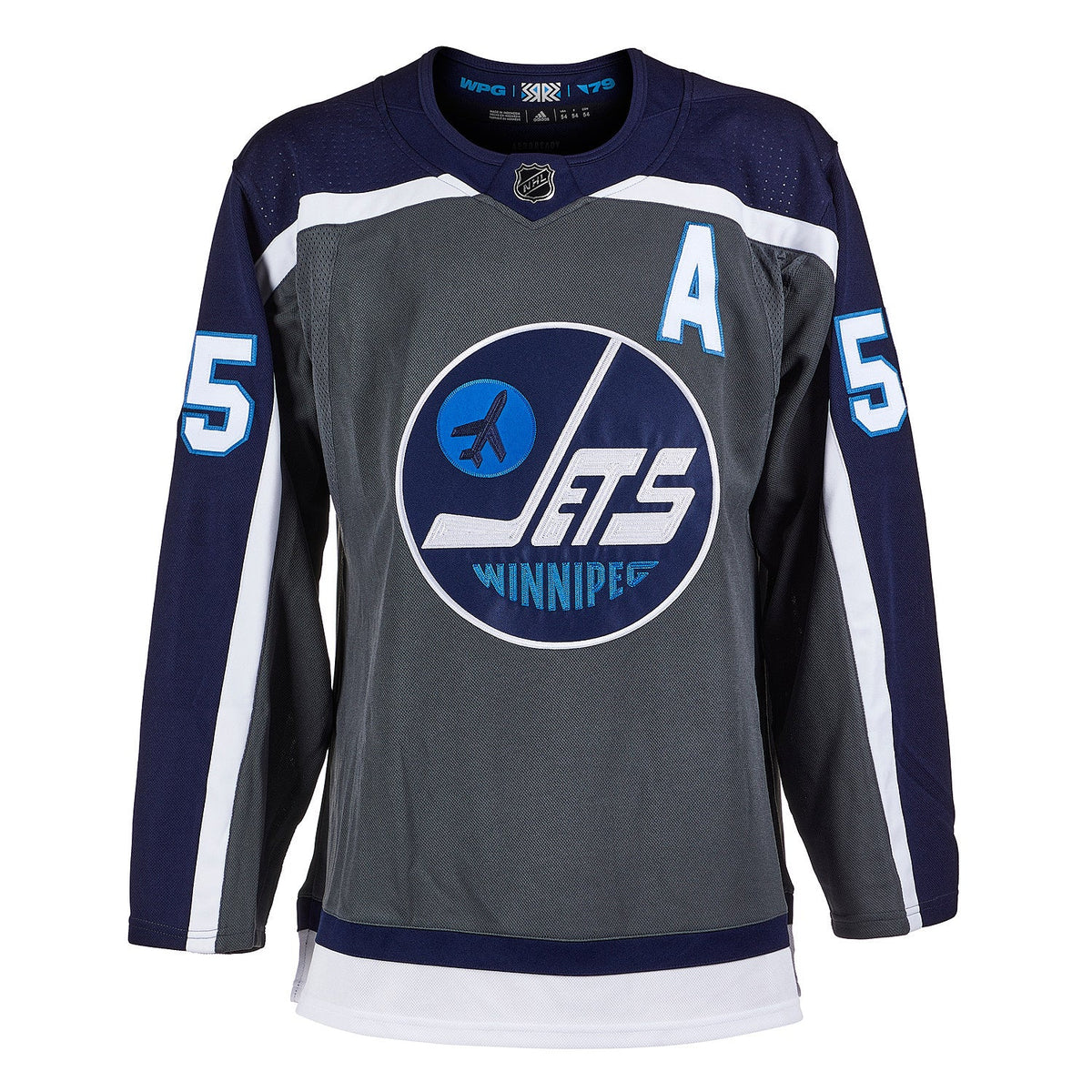 Mark Scheifele Signed Winnipeg Jets Reverse Retro adidas Jersey product image 2, provided for visual reference and product