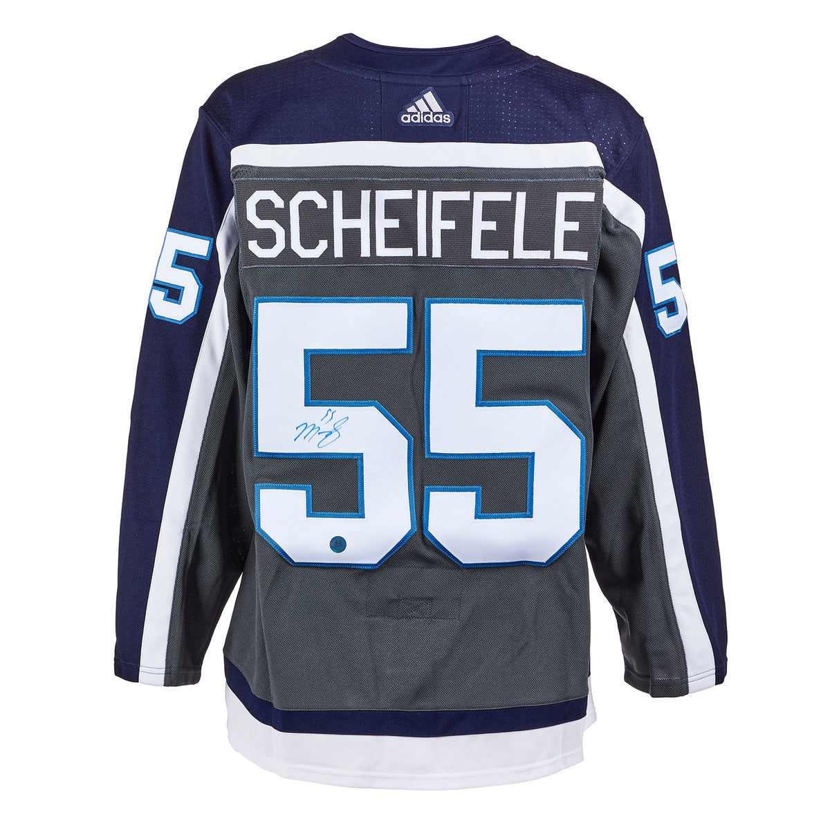 Mark Scheifele Signed Winnipeg Jets Reverse Retro adidas Jersey product image 1, provided for visual reference and product