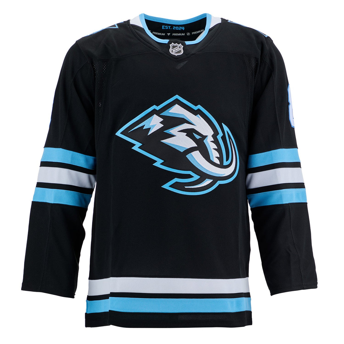 Nick Schmaltz Autographed Utah Mammoth Fanatics Premium Jersey product image 2, provided for visual reference and product