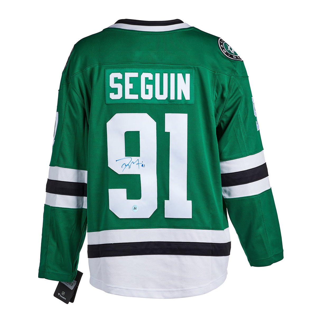 Tyler Seguin Autographed Dallas Stars Fanatics Breakaway Jersey product image 1, provided for visual reference and product