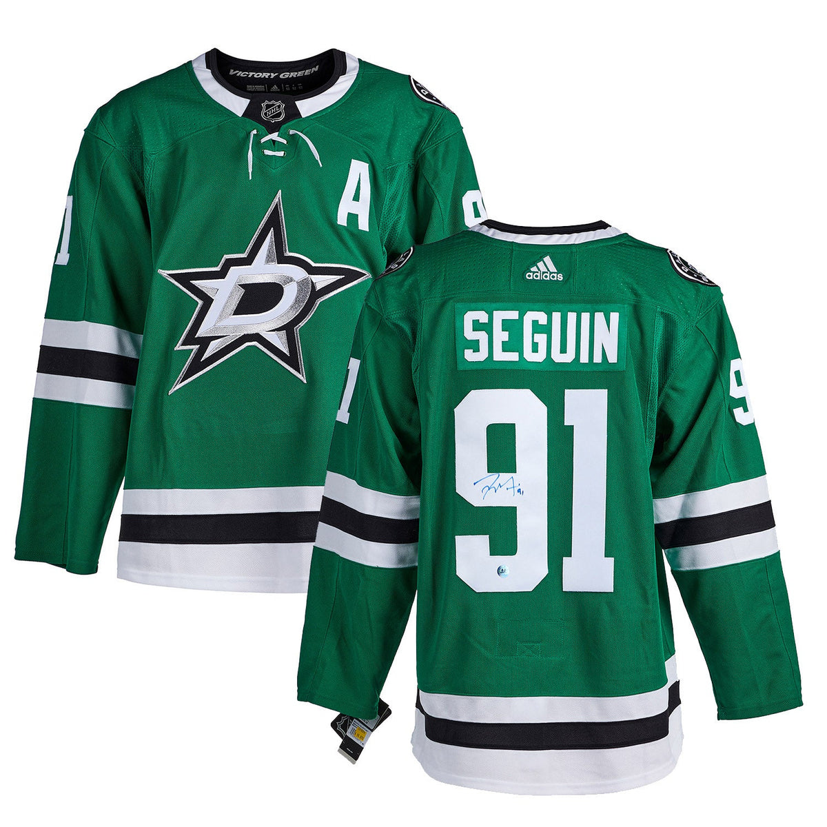 Tyler Seguin Autographed Dallas Stars adidas Jersey product image 3, provided for visual reference and product detail review