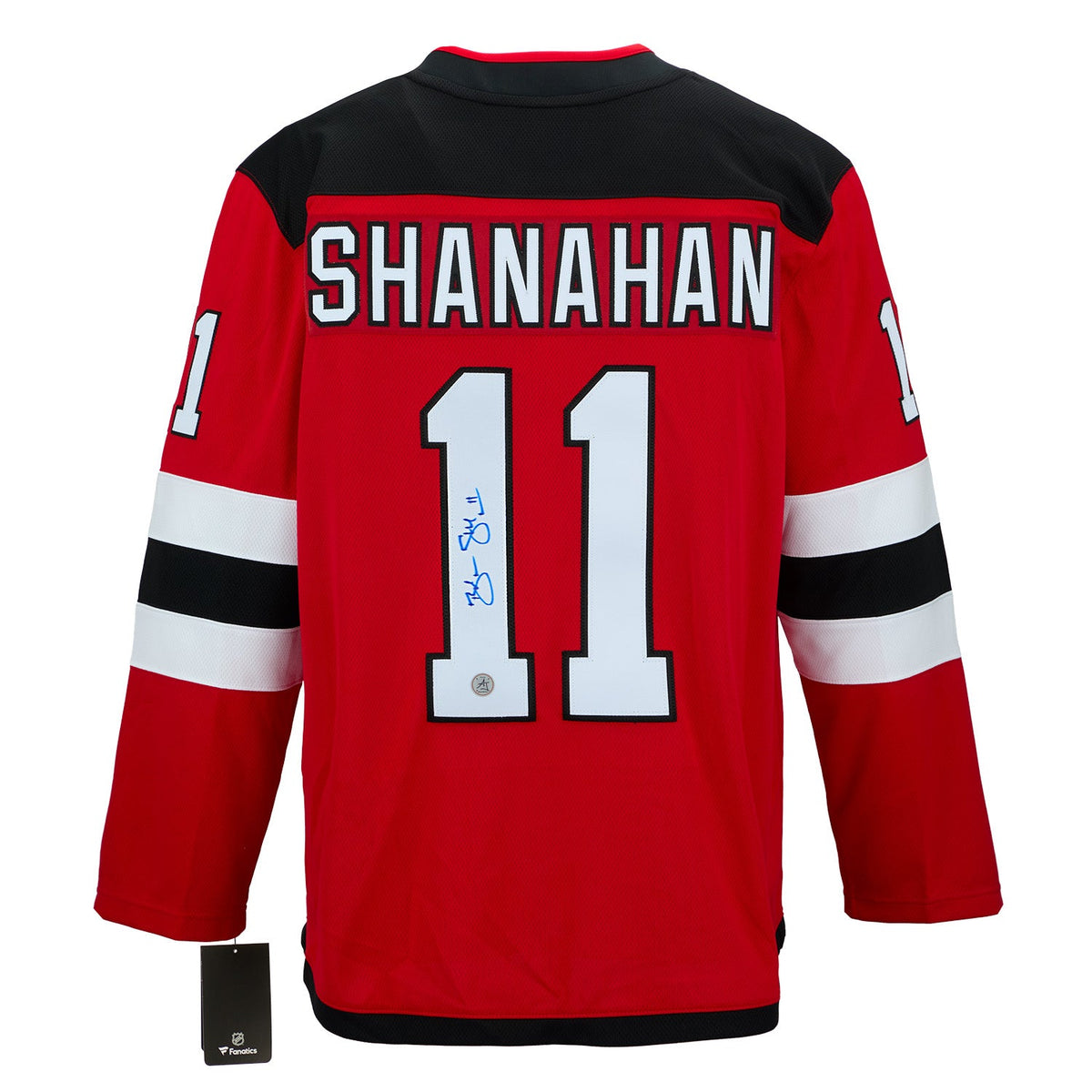 Brendan Shanahan Signed New Jersey Devils Fanatics Breakaway Jersey product image 1, provided for visual reference and