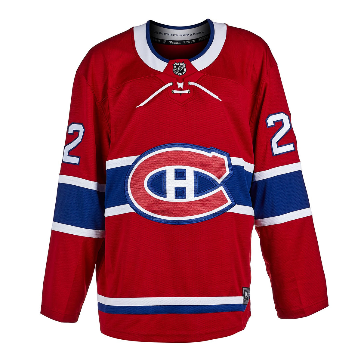 Steve Shutt Autographed Montreal Canadiens Fanatics Breakaway Jersey product image 2, provided for visual reference and