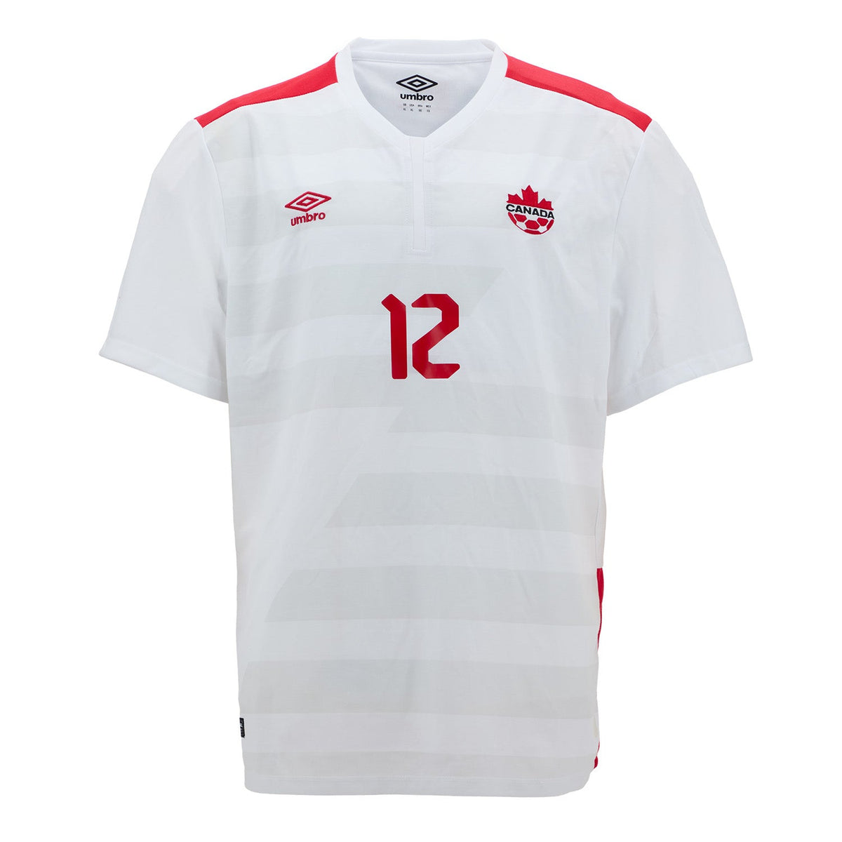 Christine Sinclair Signed Team Canada White Umbro Replica Soccer Jersey product image 2, provided for visual reference and