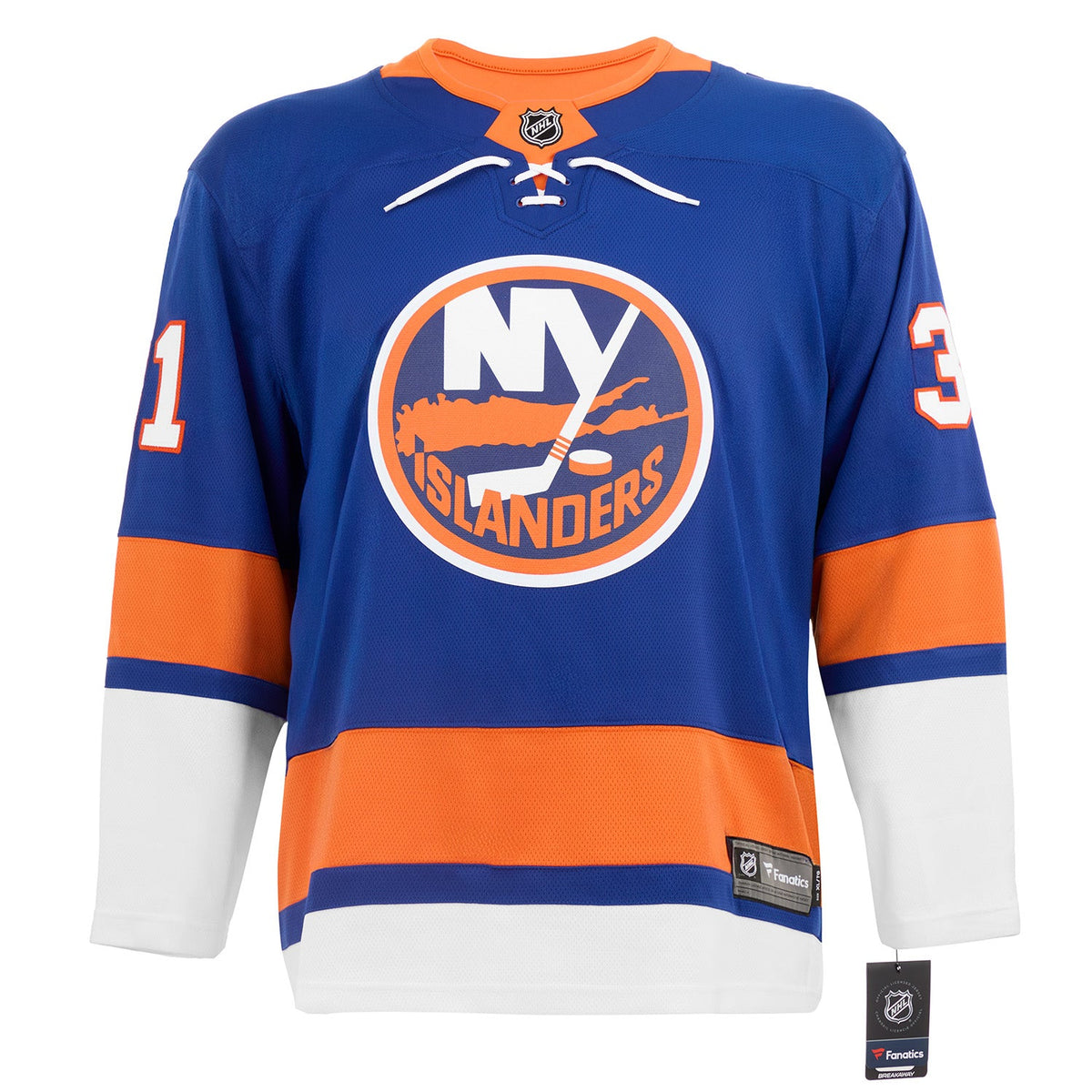 Billy Smith Autographed New York Islanders Fanatics Breakaway Jersey product image 2, provided for visual reference and