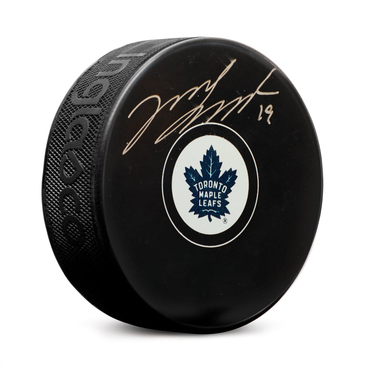 Jason Spezza Autographed Toronto Maple Leafs Hockey Puck product image 1, provided for visual reference and product detail