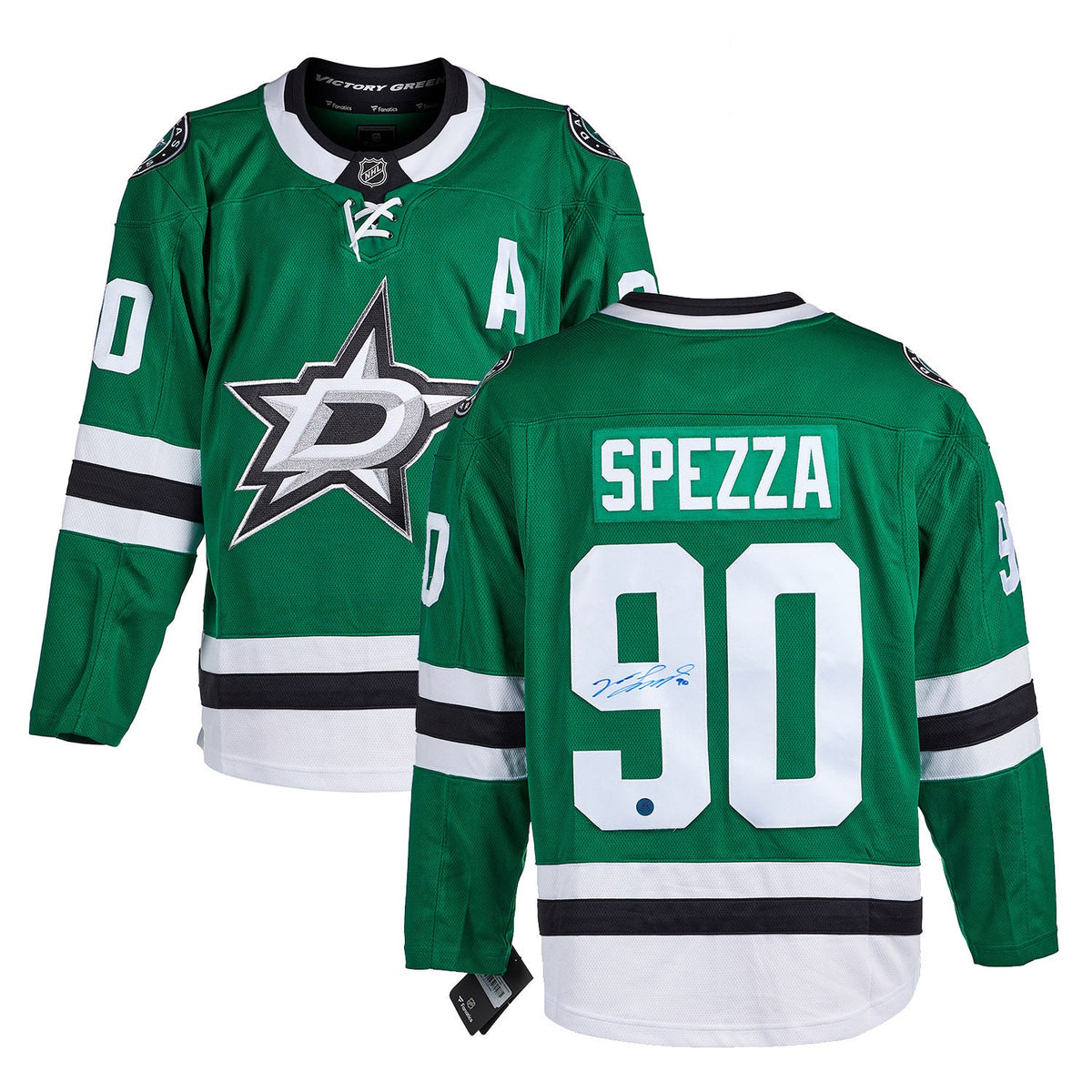 Jason Spezza Autographed Dallas Stars Fanatics Breakaway Jersey product image 3, provided for visual reference and product