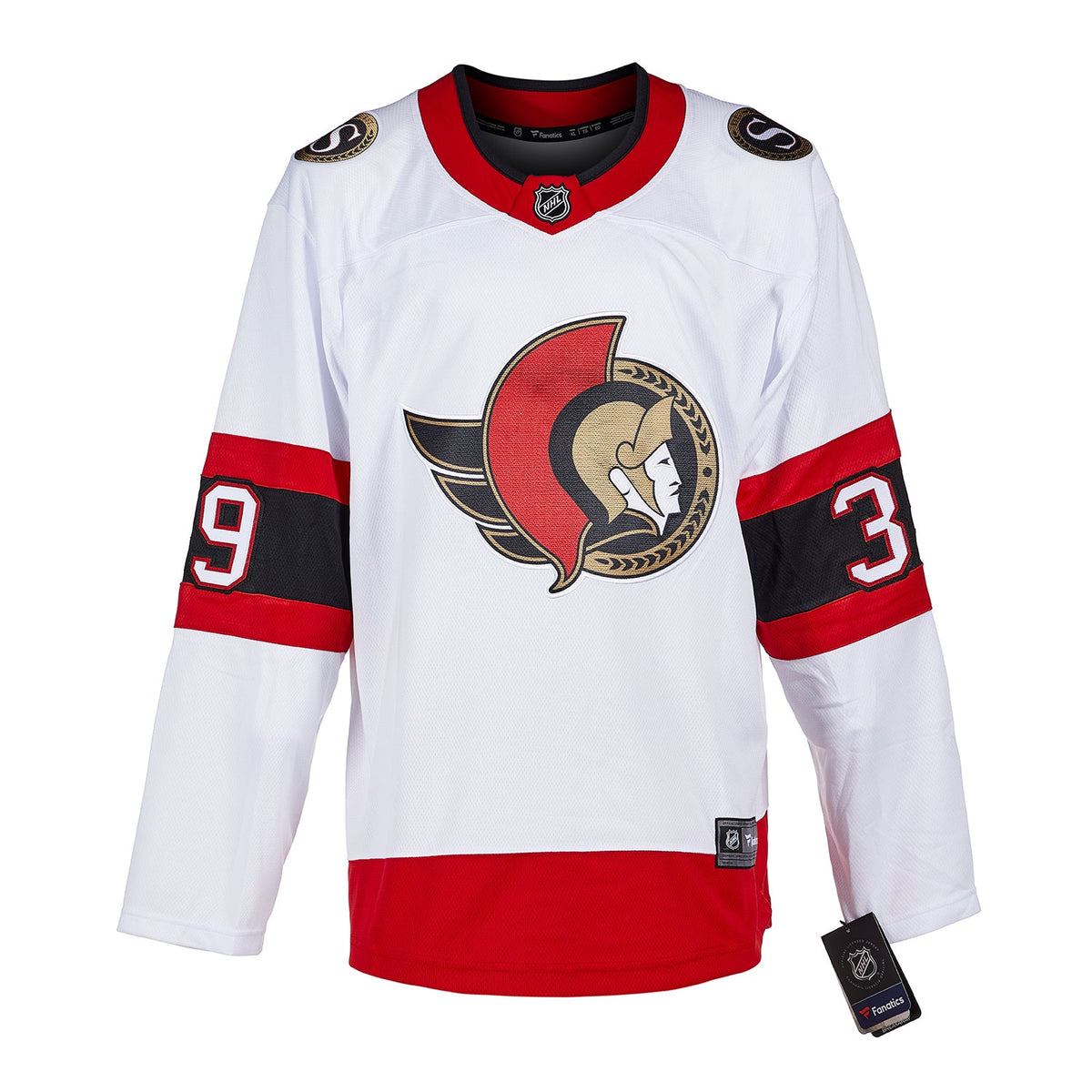 Jason Spezza Signed & Dated 1st Game Ottawa Senators Fanatics Breakaway Jersey product image 2, provided for visual
