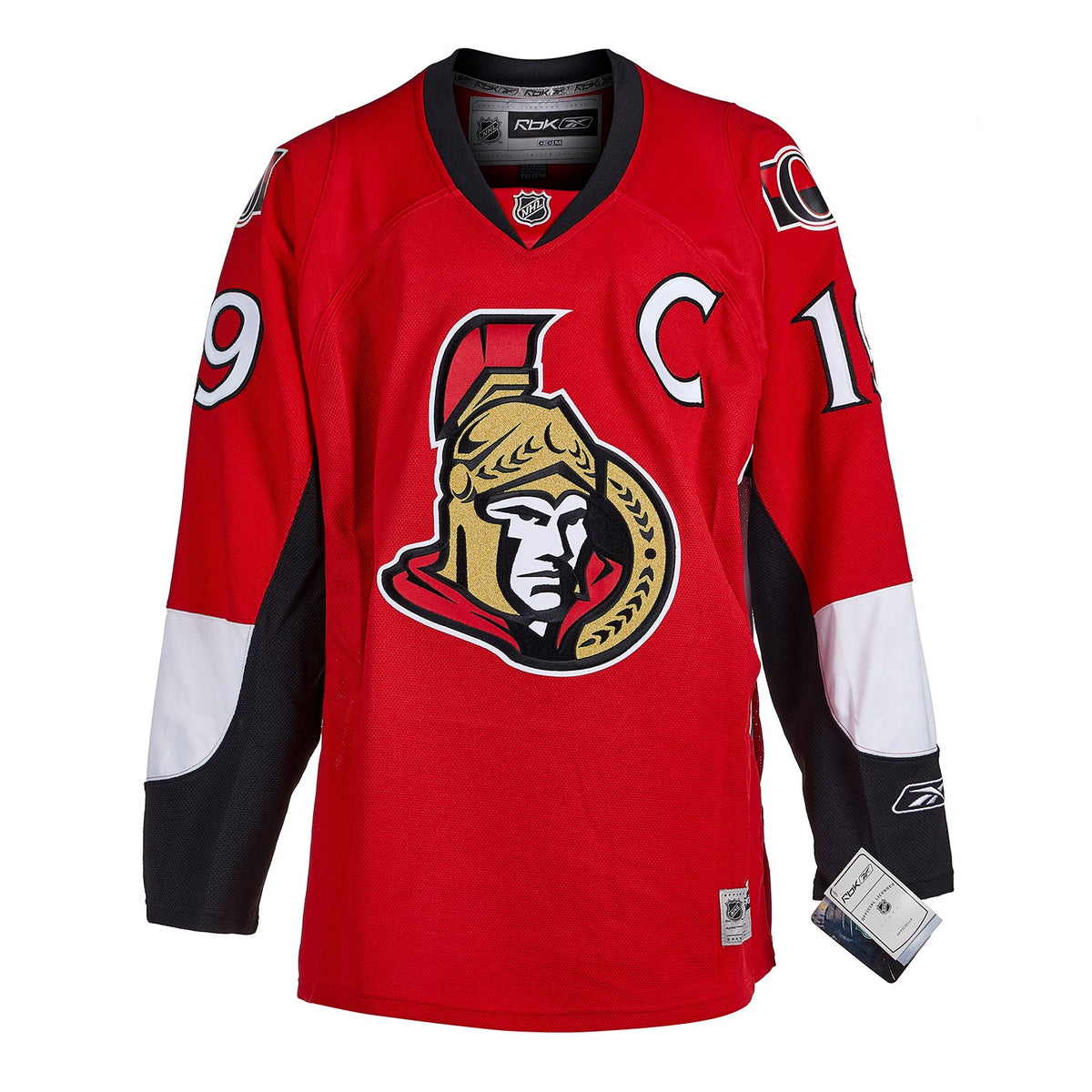Jason Spezza Signed Ottawa Senators Vintage Reebok Jersey product image 2, provided for visual reference and product detail