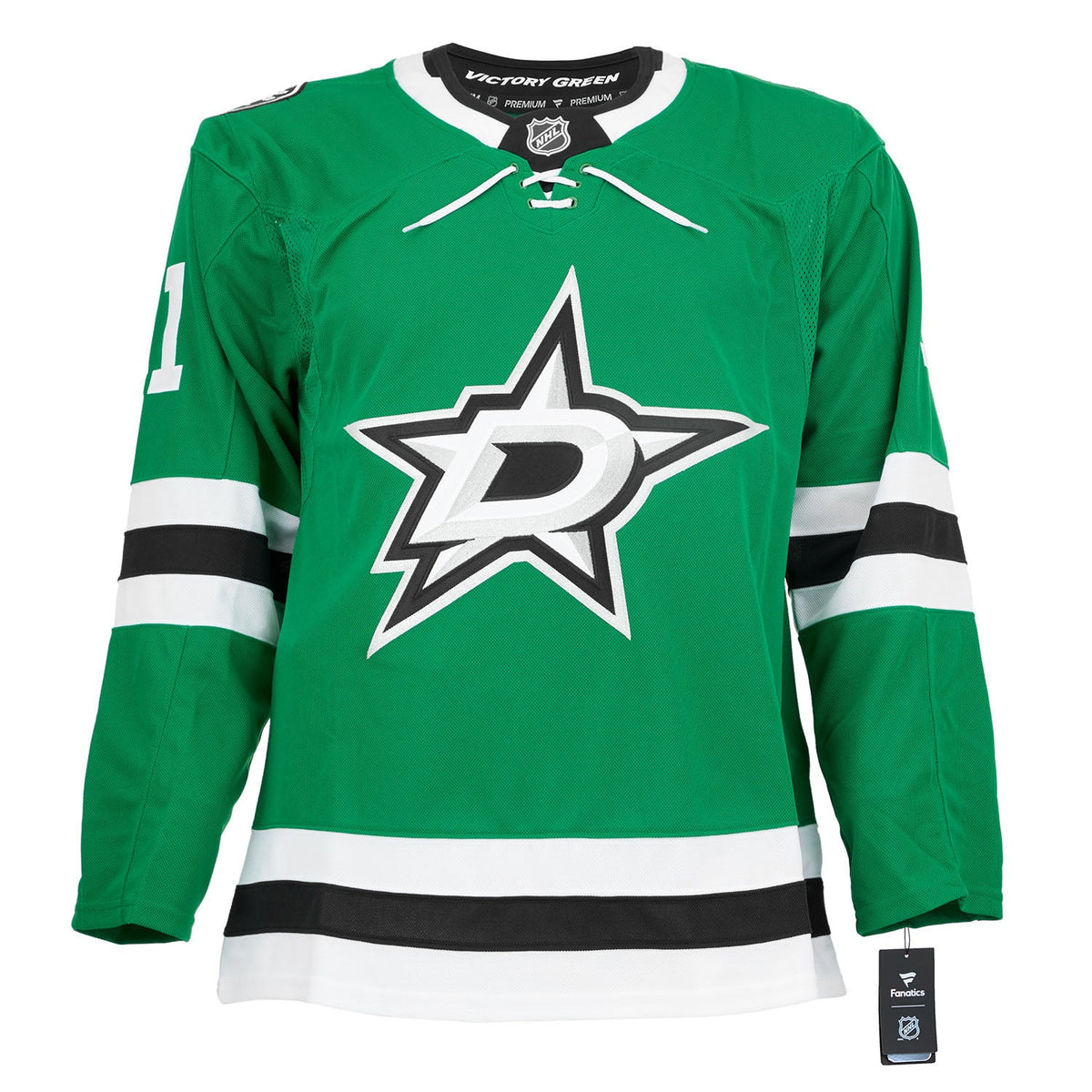 Logan Stankoven Autographed Dallas Stars Fanatics Premium Jersey product image 2, provided for visual reference and product
