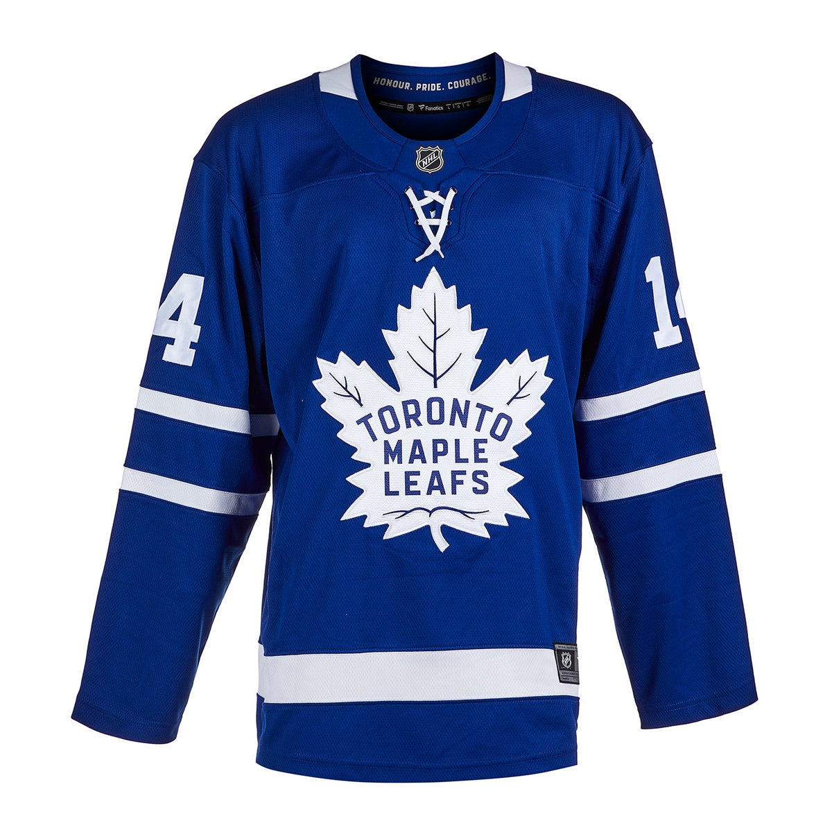 Matt Stajan Signed Toronto Maple Leafs Fanatics Breakaway Jersey product image 2, provided for visual reference and product