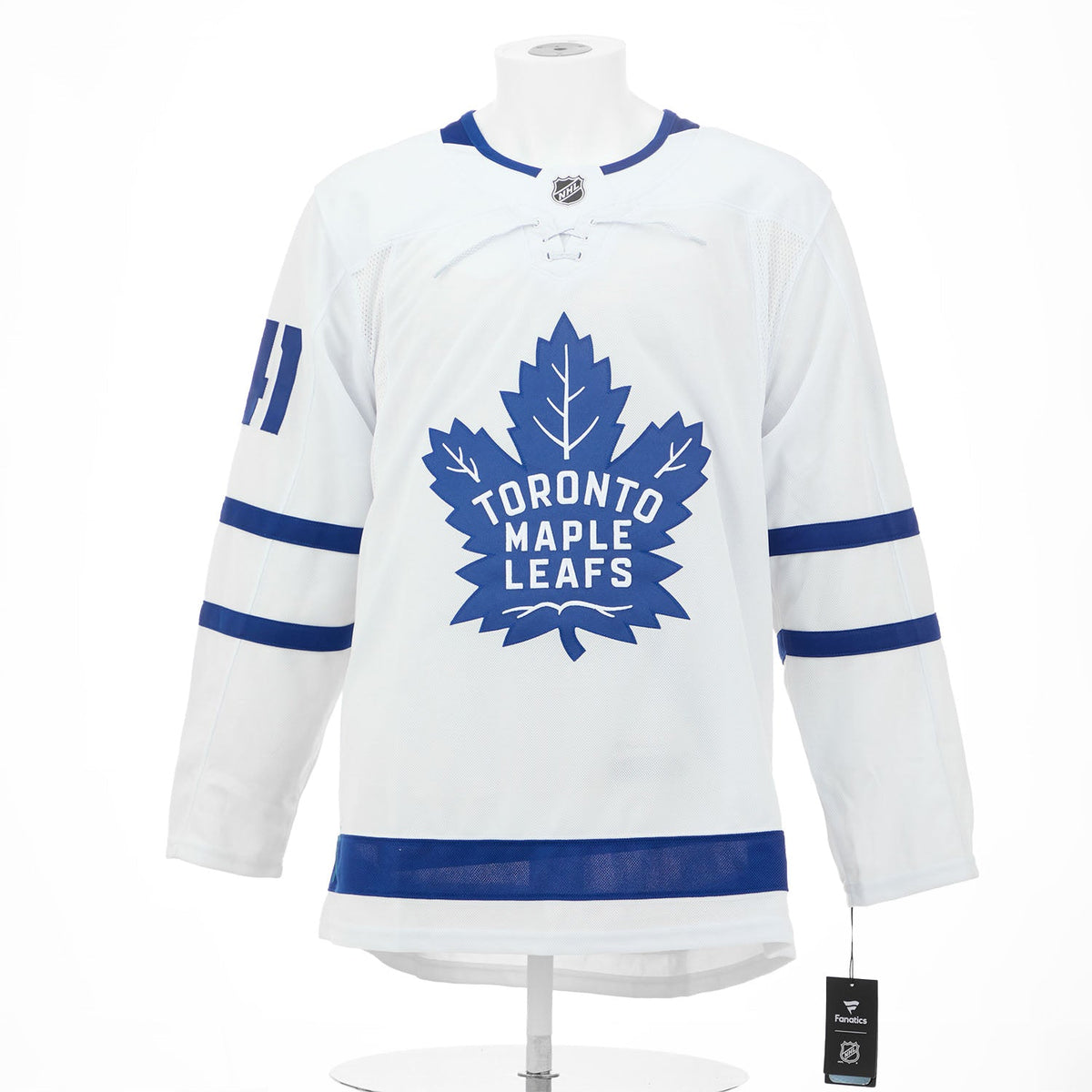 Anthony Stolarz Signed Toronto Maple Leafs Graphic Art Fanatics Jersey #1/41 product image 2, provided for visual reference
