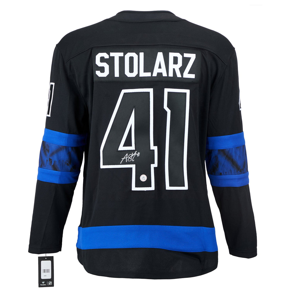 Anthony Stolarz Signed Toronto Maple Leafs Drew House Fanatics Breakaway Jersey product image 1, provided for visual