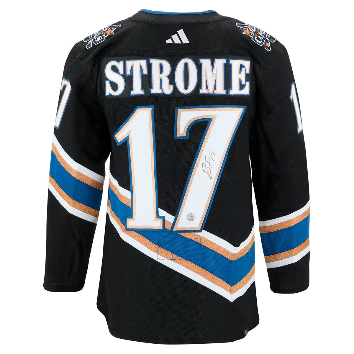 Dylan Strome Signed Washington Capitals Reverse Retro 2.0 adidas Jersey product image 1, provided for visual reference and