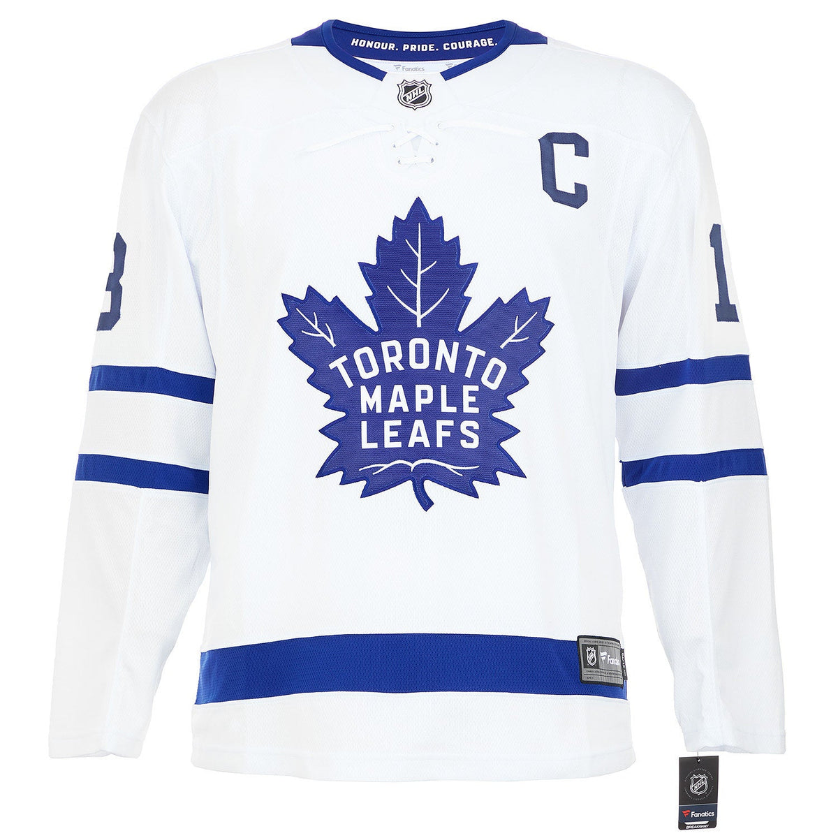Mats Sundin Signed Toronto Maple Leafs White Fanatics Breakaway Jersey product image 2, provided for visual reference and